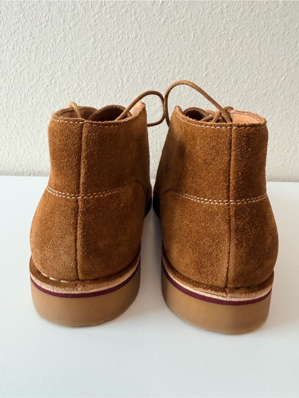 Propet Findley Men’s 11 Tan Suede Leather Chukka Desert Boots - Picture 6 of 10